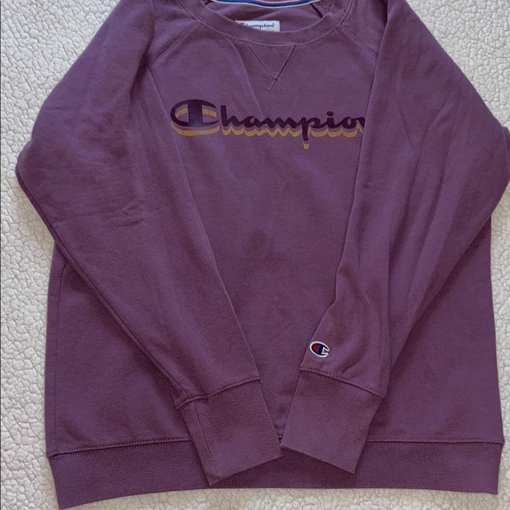 Champion Purple Crew Neck Sweater